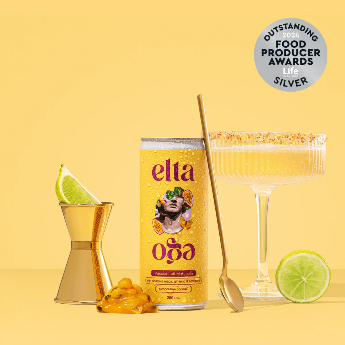Elta Ego - Passionfruit Margarita - 4 Pack