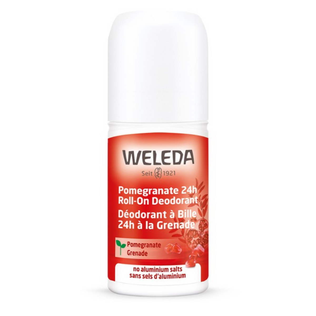 Weleda 24h Roll-On Deodorant - Pomegranate