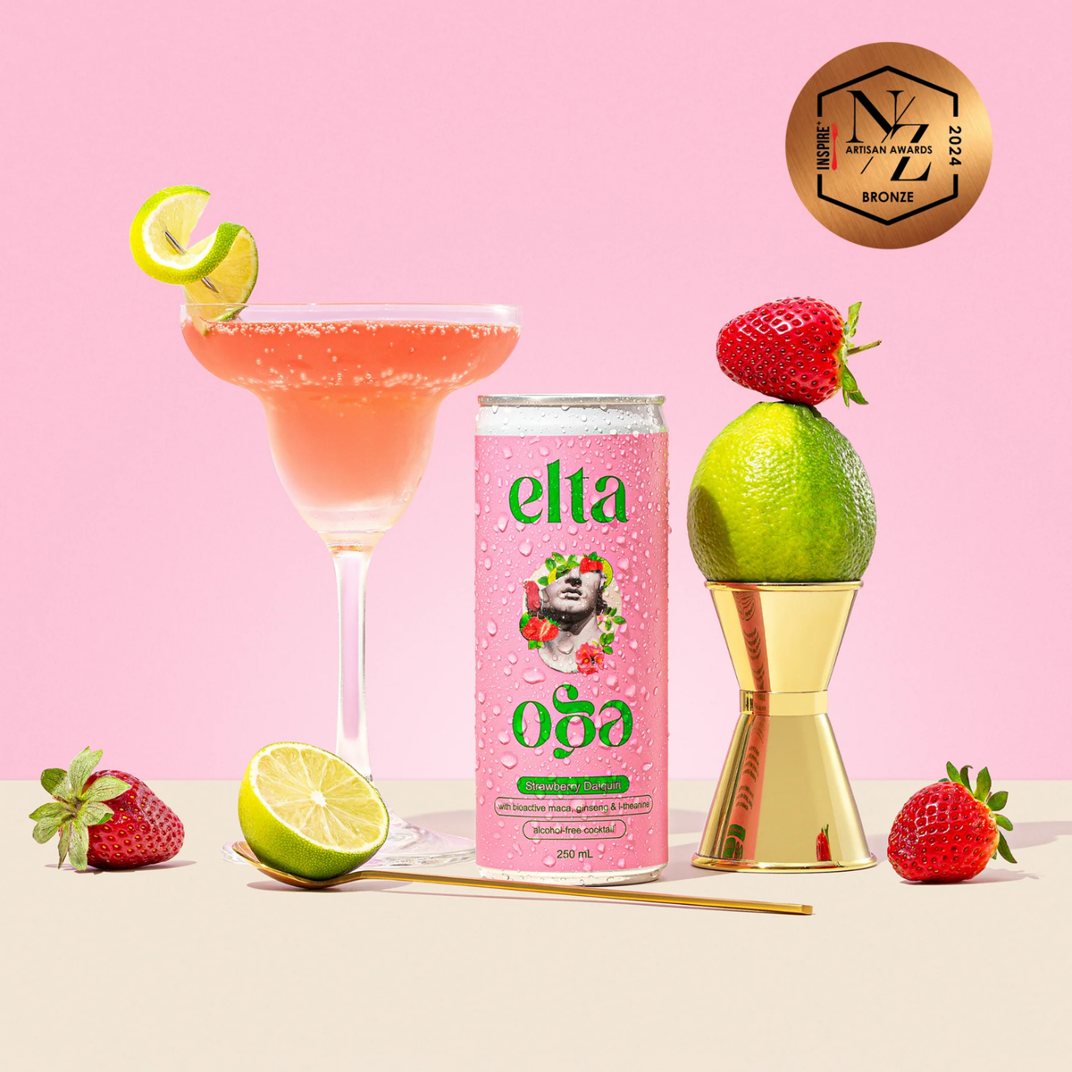 Elta Ego - Strawberry Daiquiri - 4 Pack