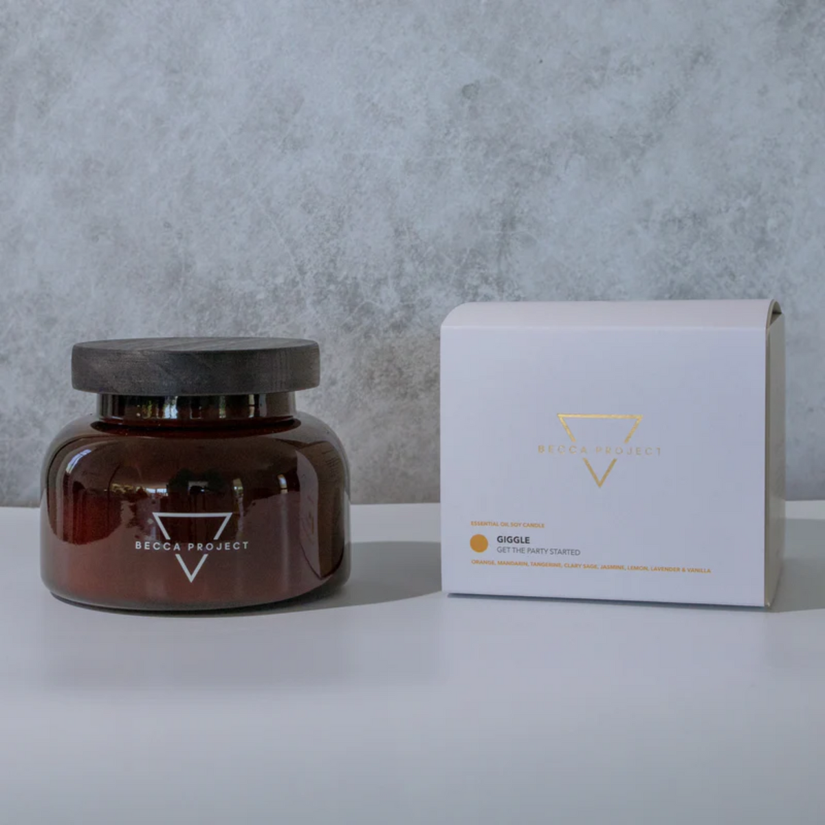 Becca Project - Large Candle - Giggle *B/O