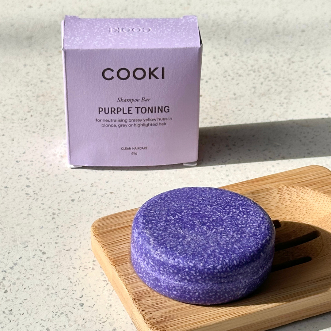 Cooki - Purple Shampoo Bar - For Toning Yellow