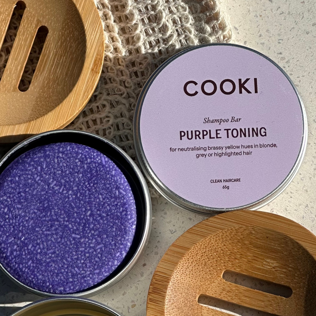 Cooki - Purple Shampoo Bar - For Toning Yellow