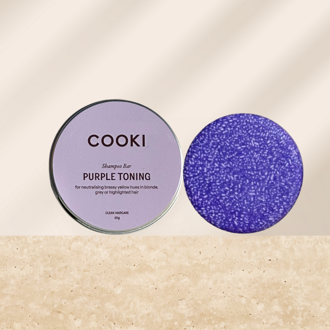 Cooki - Purple Shampoo Bar - For Toning Yellow