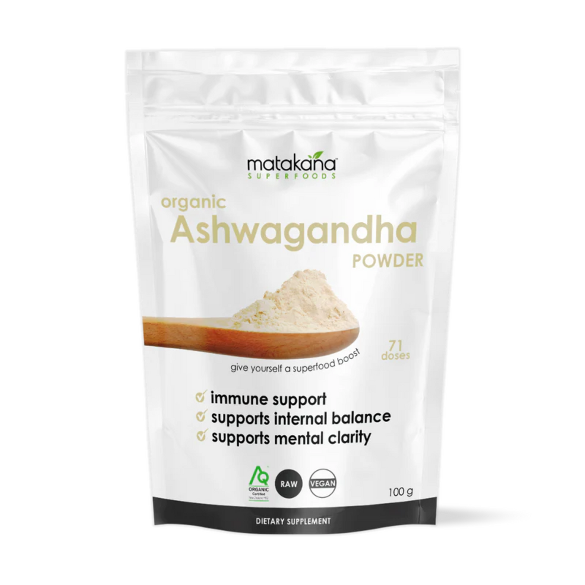 Matakana Superfoods - Ashwagandha Powder - 100g