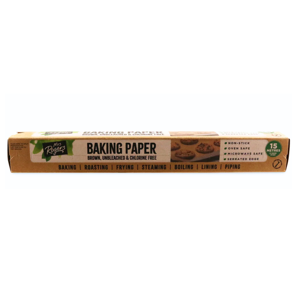Mrs Rogers Brown Baking Paper - 15m x 30cm