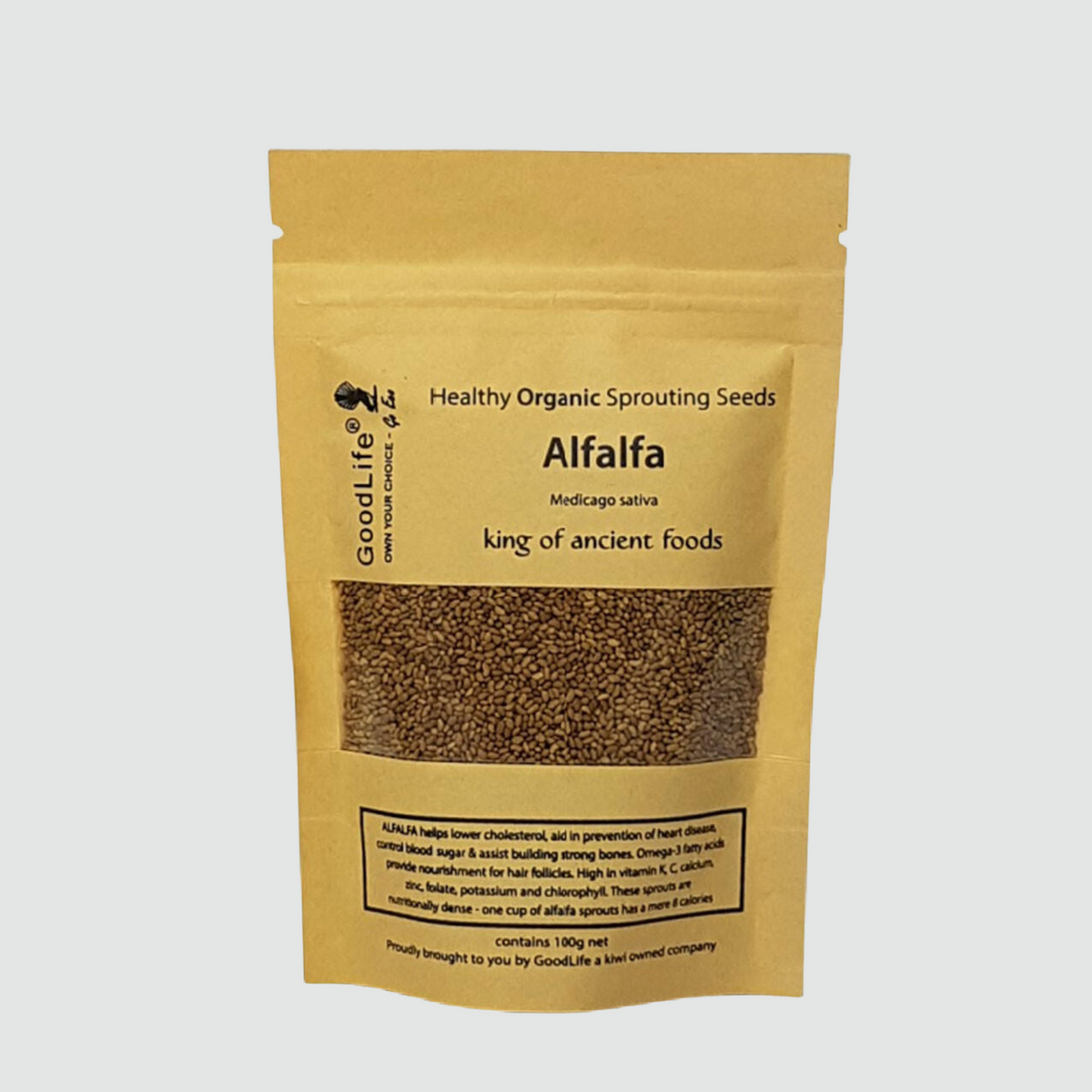 Goodlife - Sprouting Seeds - Alfalfa 100grm