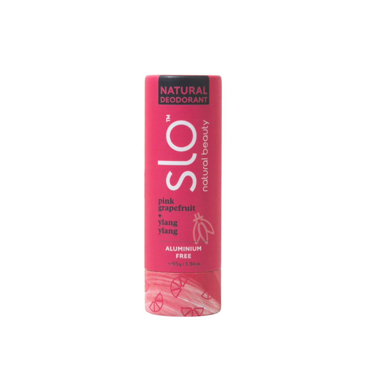Slo Natural Deodorant - Ylang Ylang + Pink Grapefruit