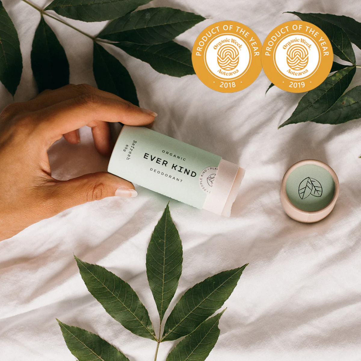 EverKind Organic Deodorant - Refresh Stick