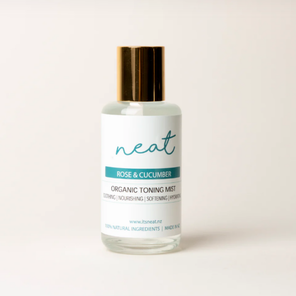 Neat - Organic Rose & Cucumber Toning Mist - 100% Natural