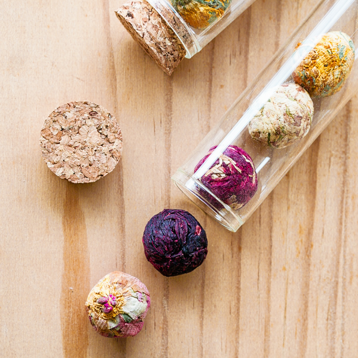 Better Tea - Blooming Tea Balls (in glass tube)