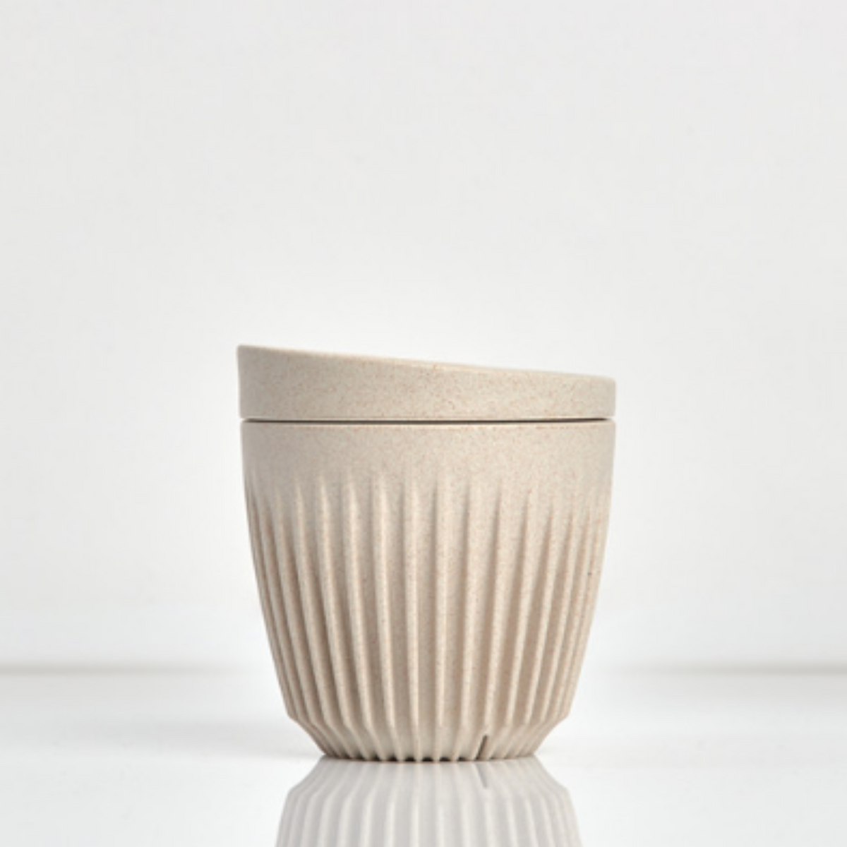 Huskee Cup - Cup & Lid Combo - Natural - 6oz (unboxed)