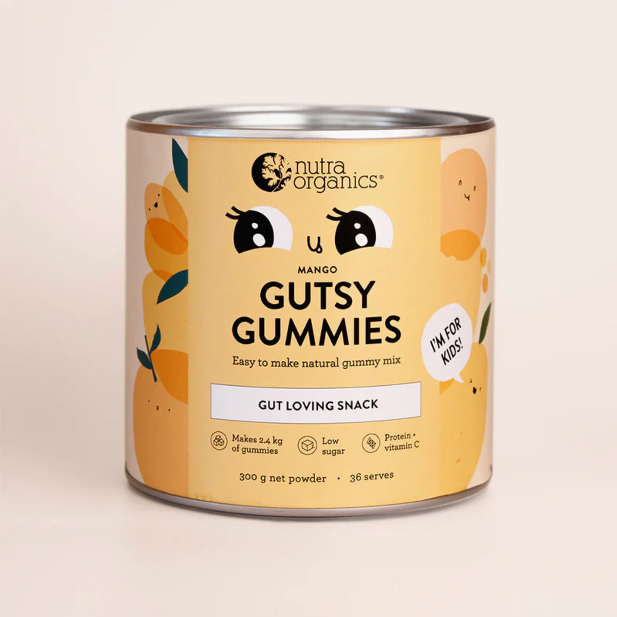 Nutra Organics - Gutsy Gummies - Mango