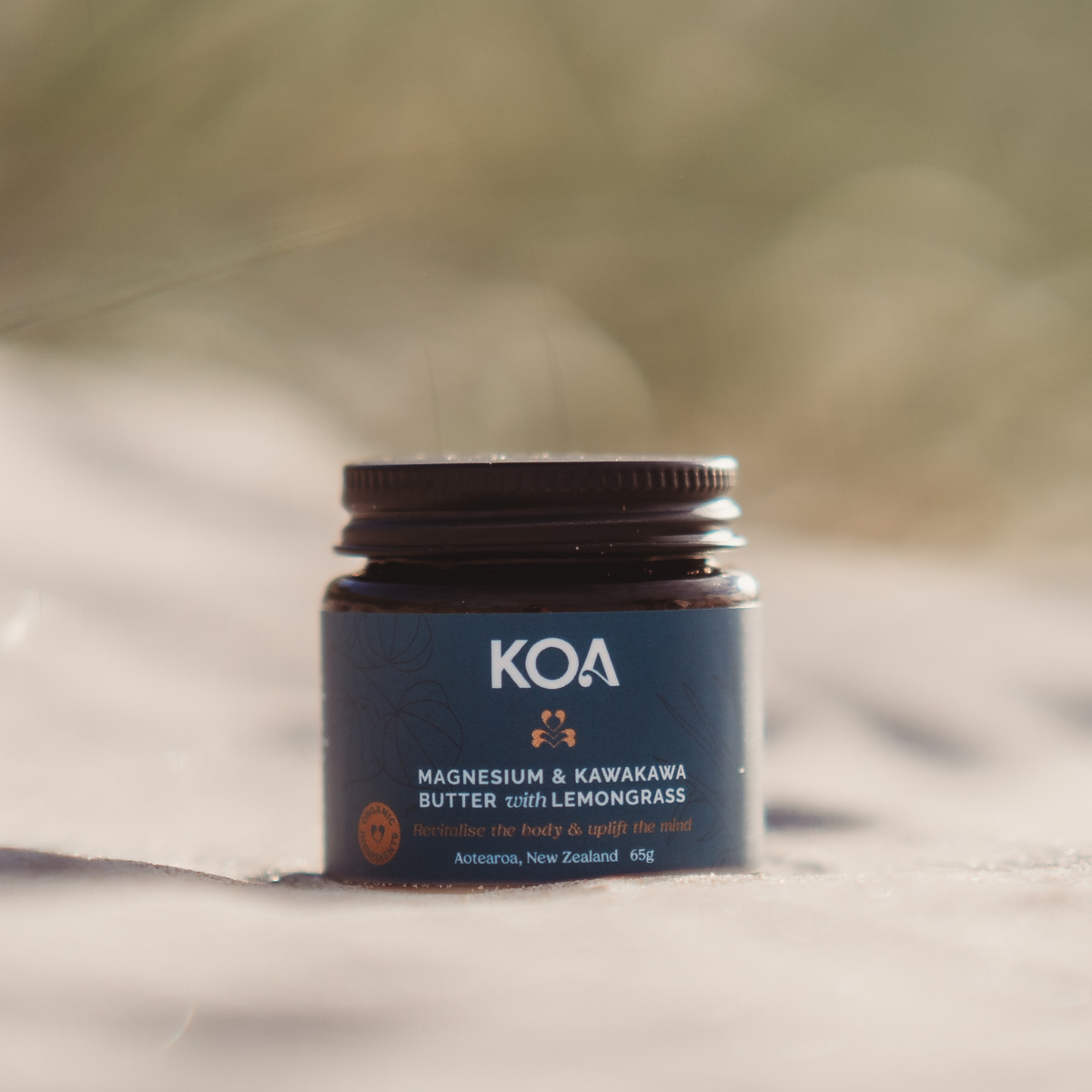Koa Botanics - Magnesium and Kawakawa Butter with Lemongrass - 65g
