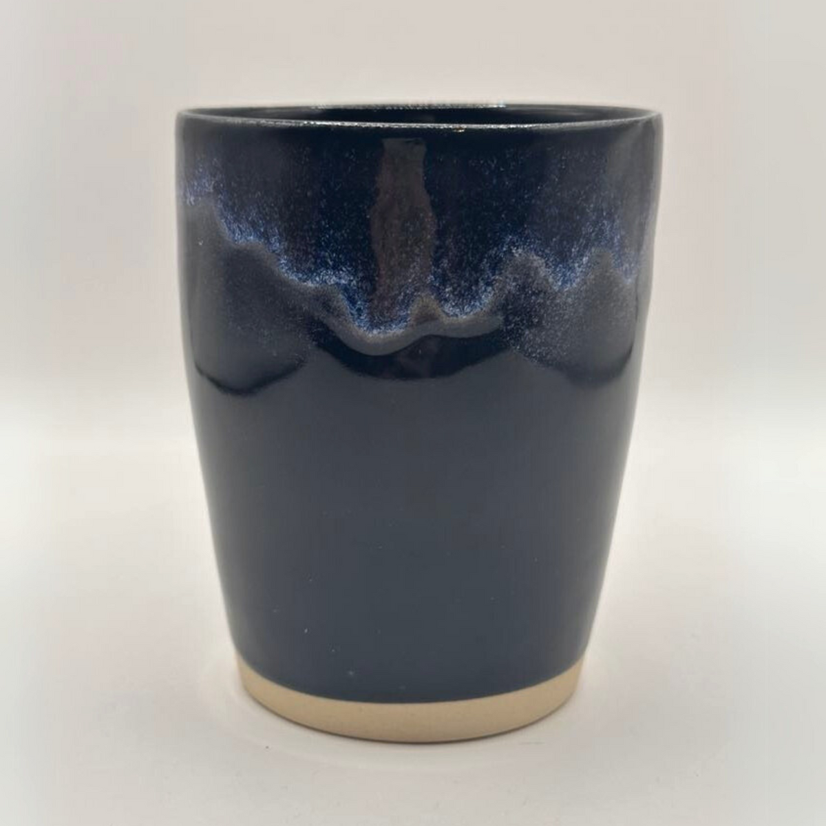 Mudhut Potters Wellington - Deep Blue Tumbler - 8oz
