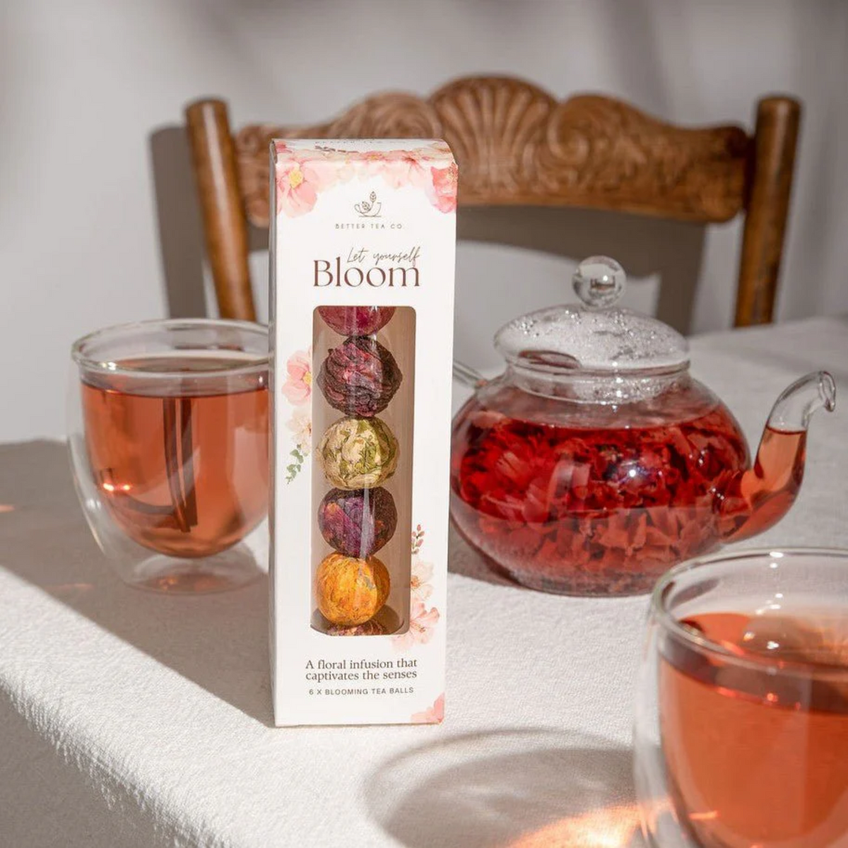 Better Tea - Blooming Tea Balls (in glass tube)