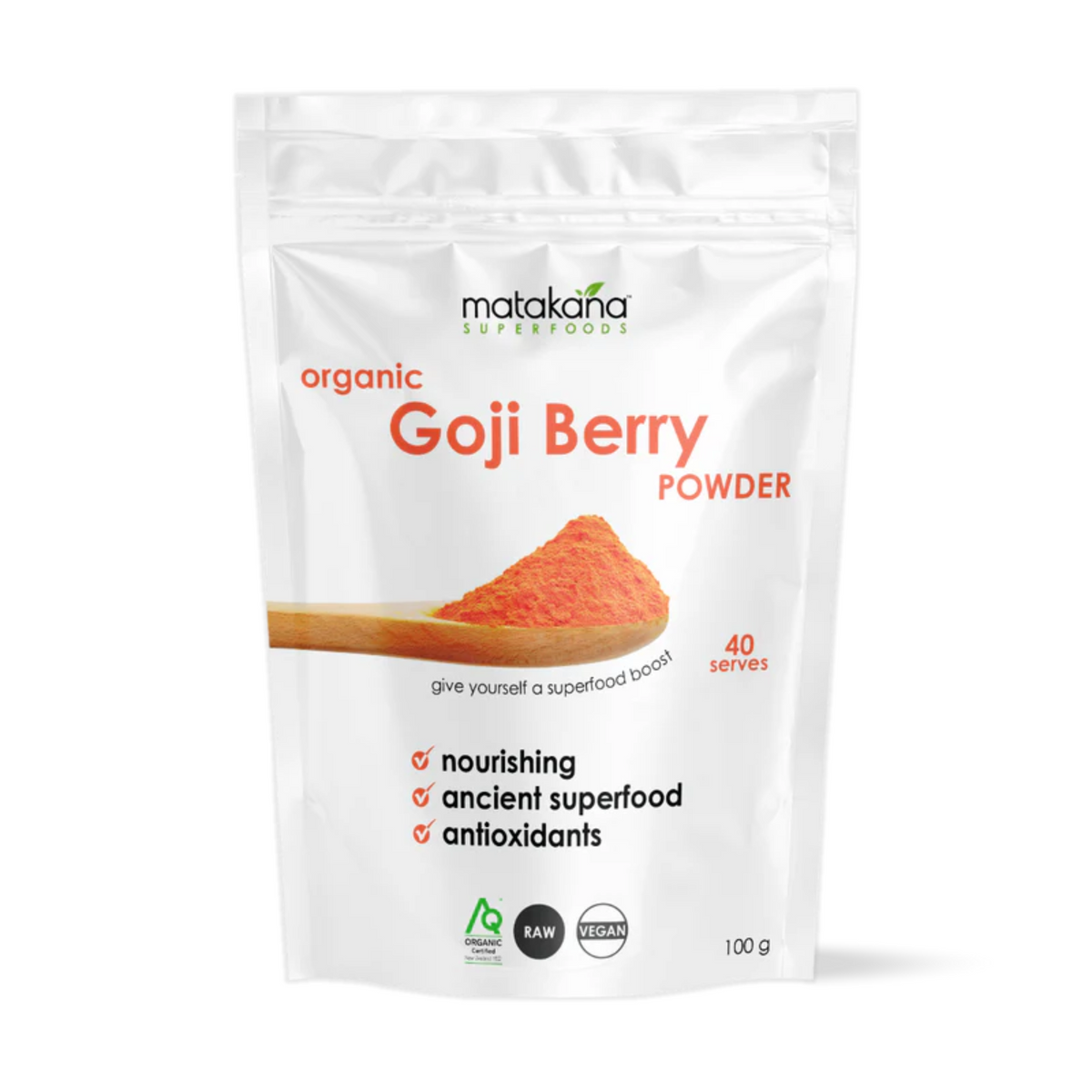 Matakana Superfoods - Goji Berry Powder - 100g