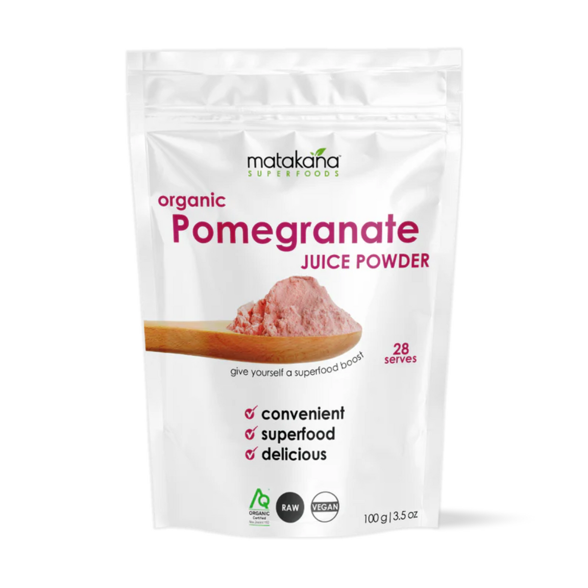 Matakana Superfoods - Pomegranate Juice Powder - 100g