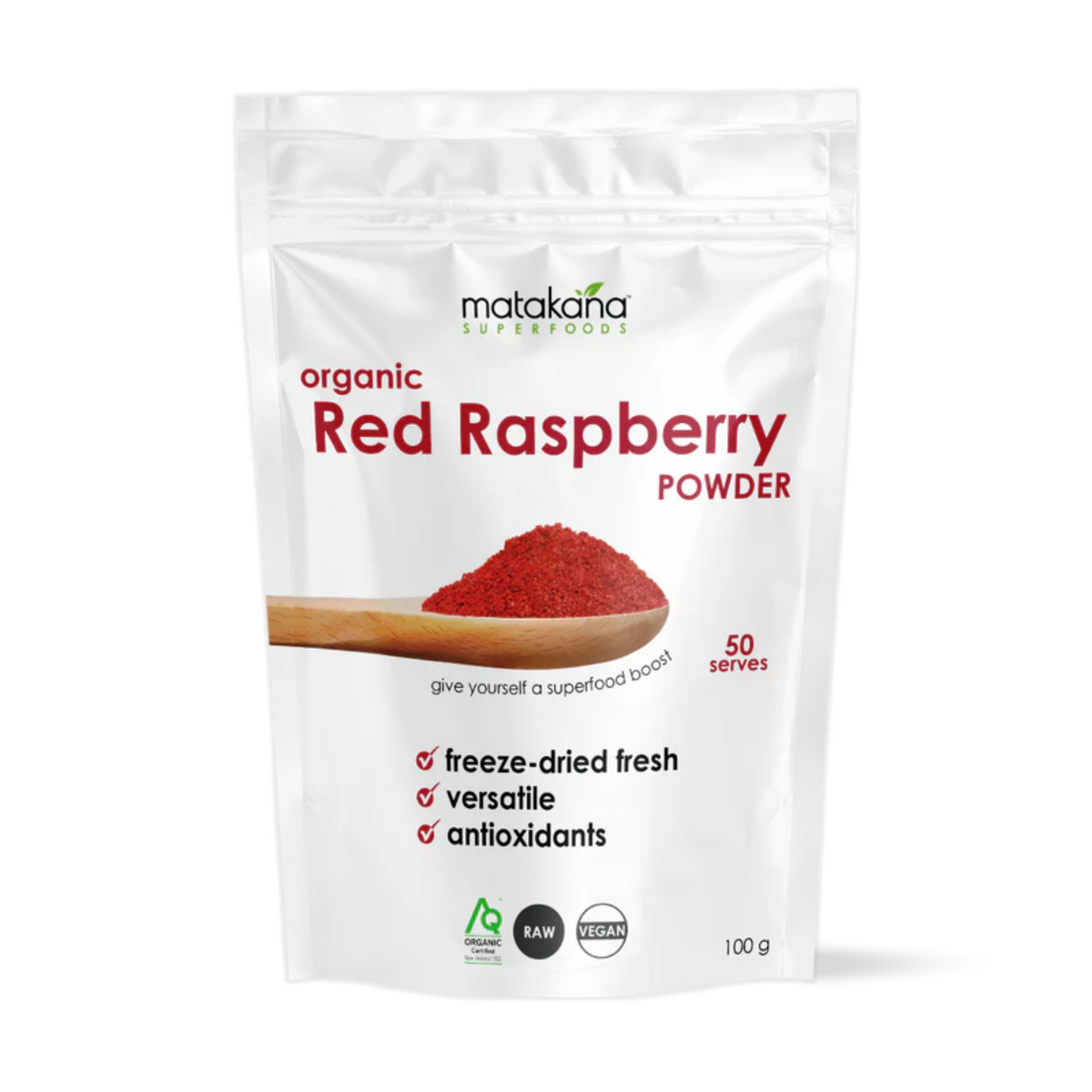 Matakana Superfoods - Red Raspberry Powder - 100g