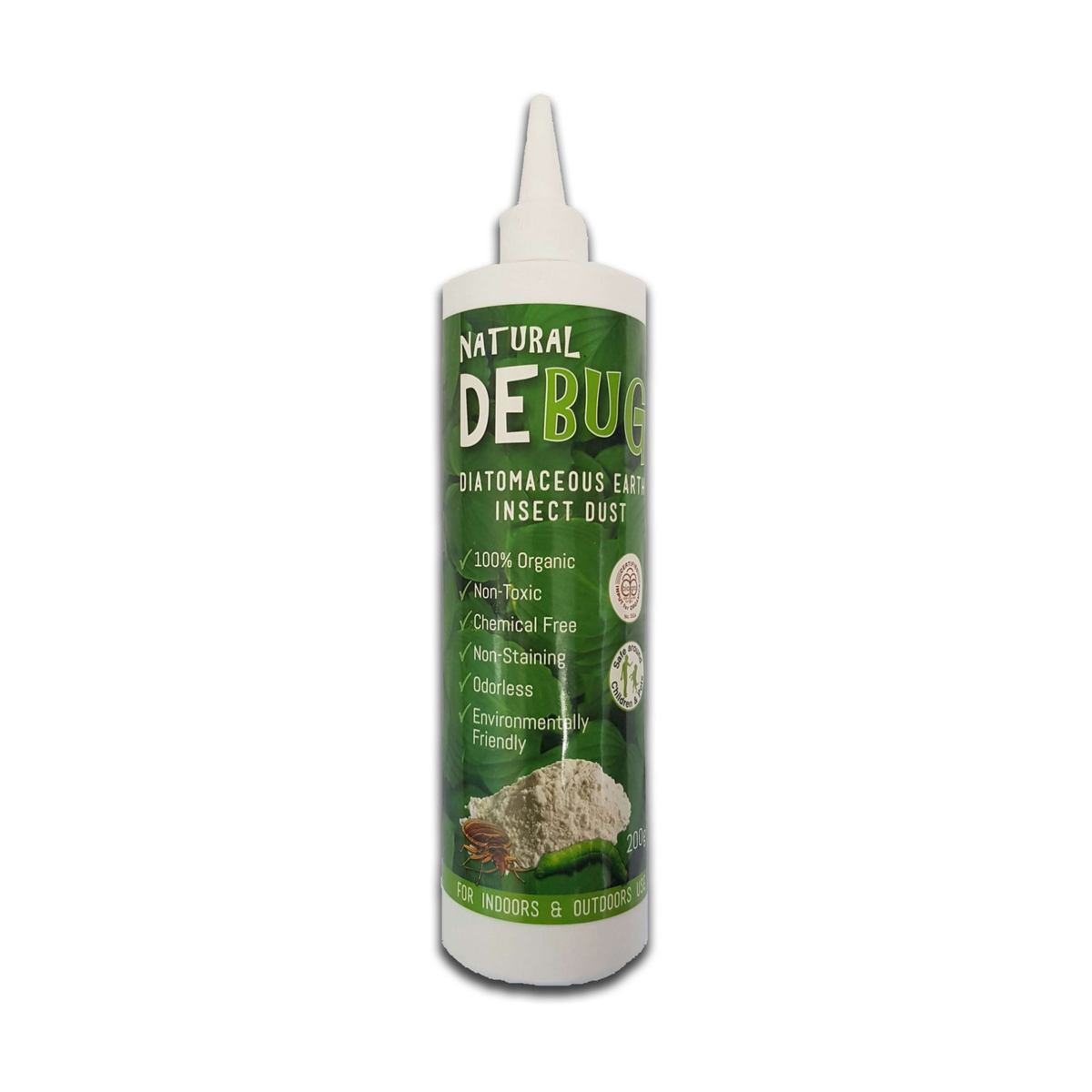 DEBug Pest & Insect Dust - Diatomaceous Earth Powder