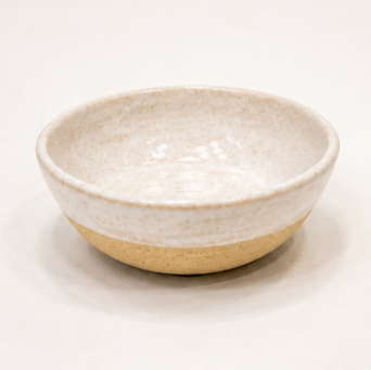 Slow morning bowl - white and natural