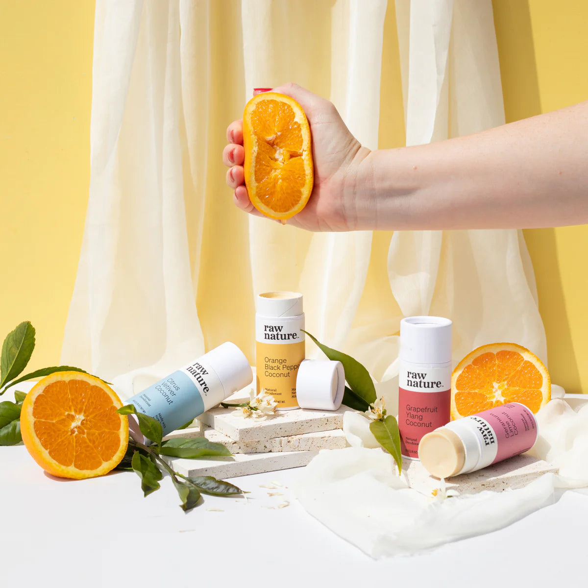 Raw Nature - Deodorant - Citrus + Vetiver