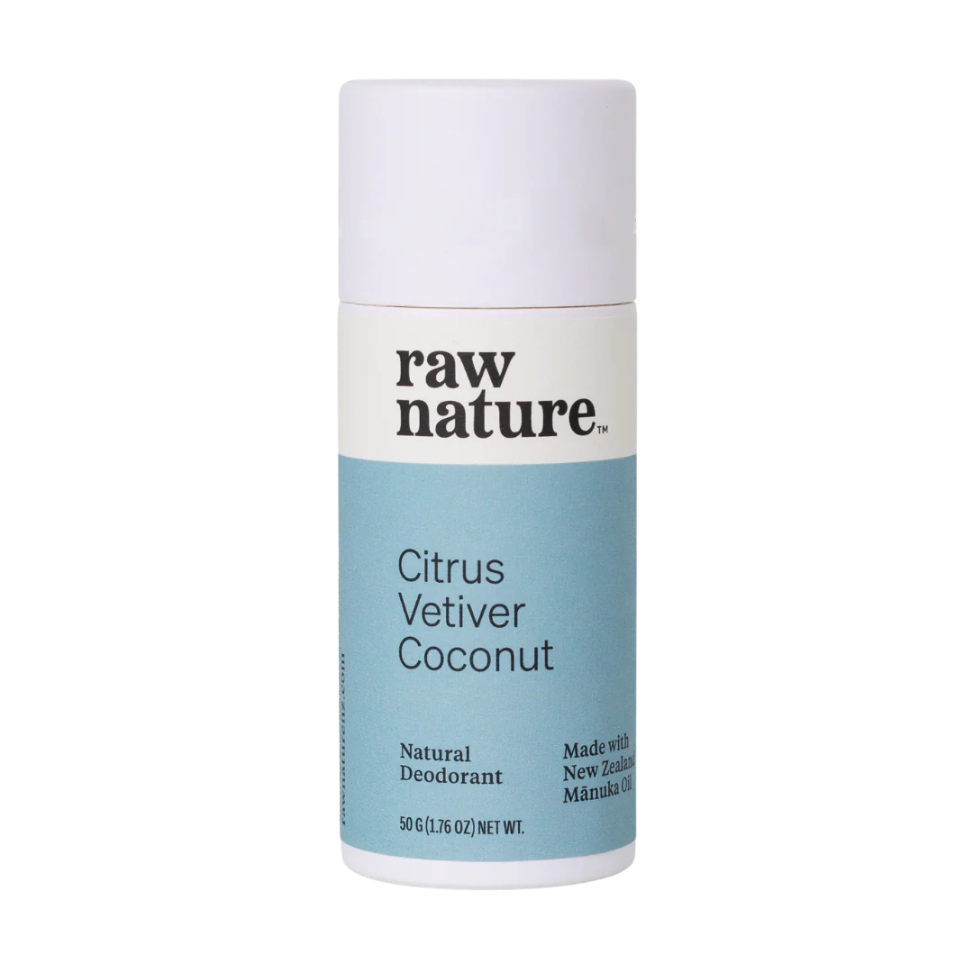 Raw Nature - Deodorant - Citrus + Vetiver