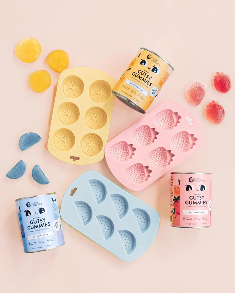 Nutra Organics - Gummy moulds 3 pk