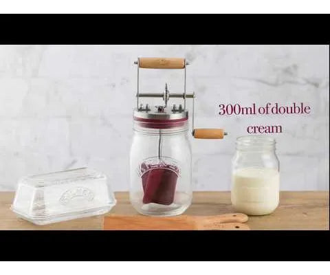 Kilner – Butter Churner Set – 1L