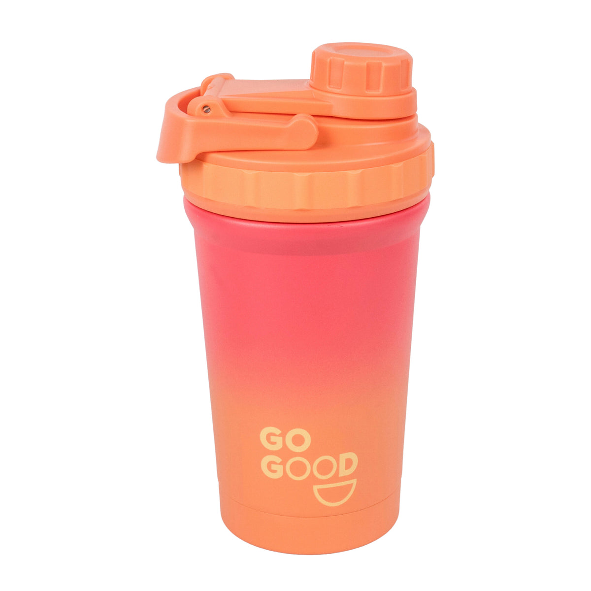 Go Good - Stainless Steel Shaker - Orange