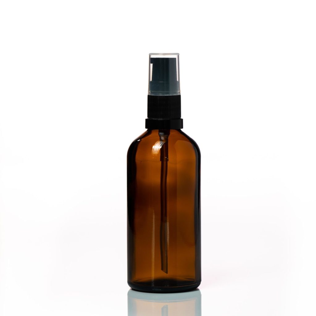 Make your own darling - Amber Bottles - 100ml Pump