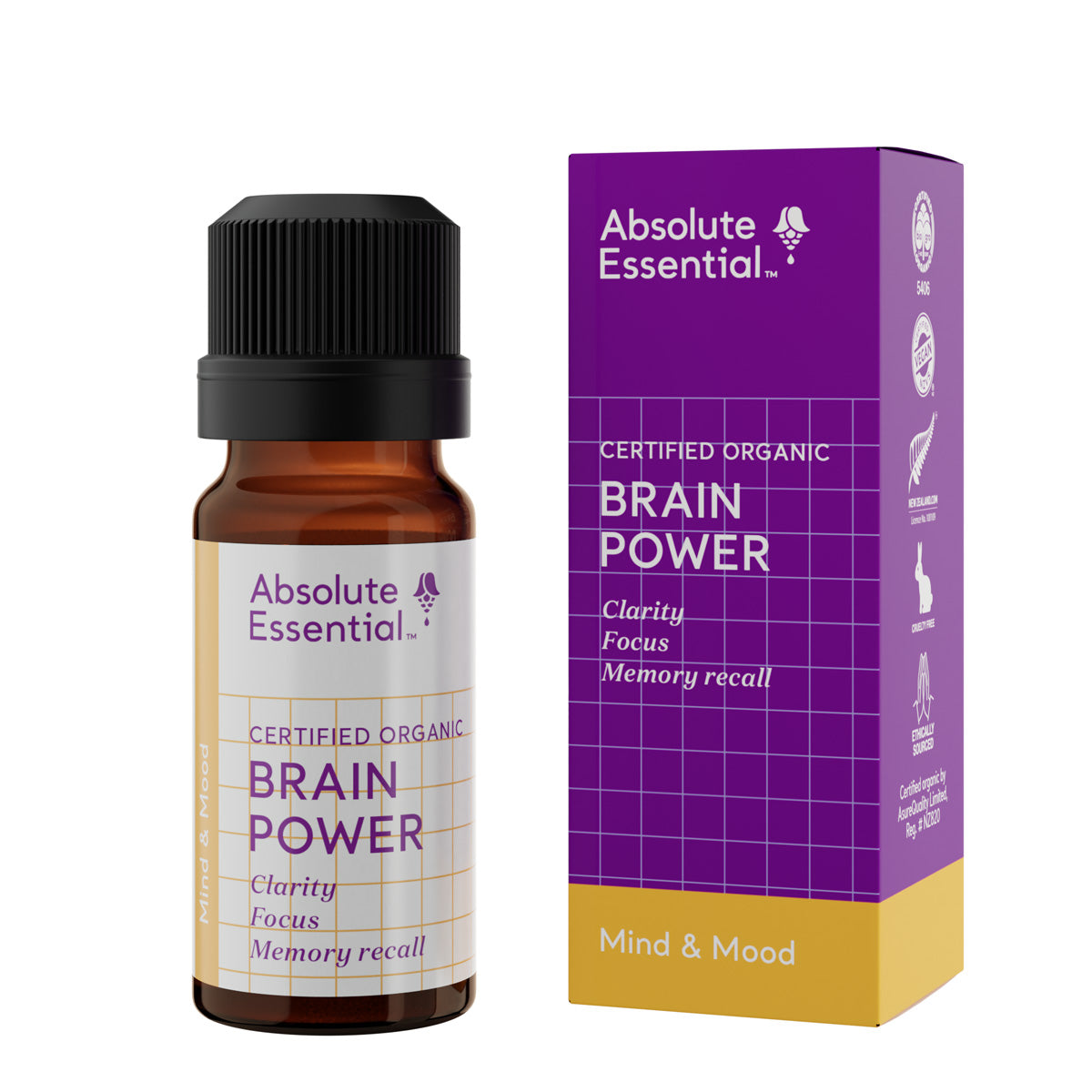 Absolute Essential - Brain Power - 10ml