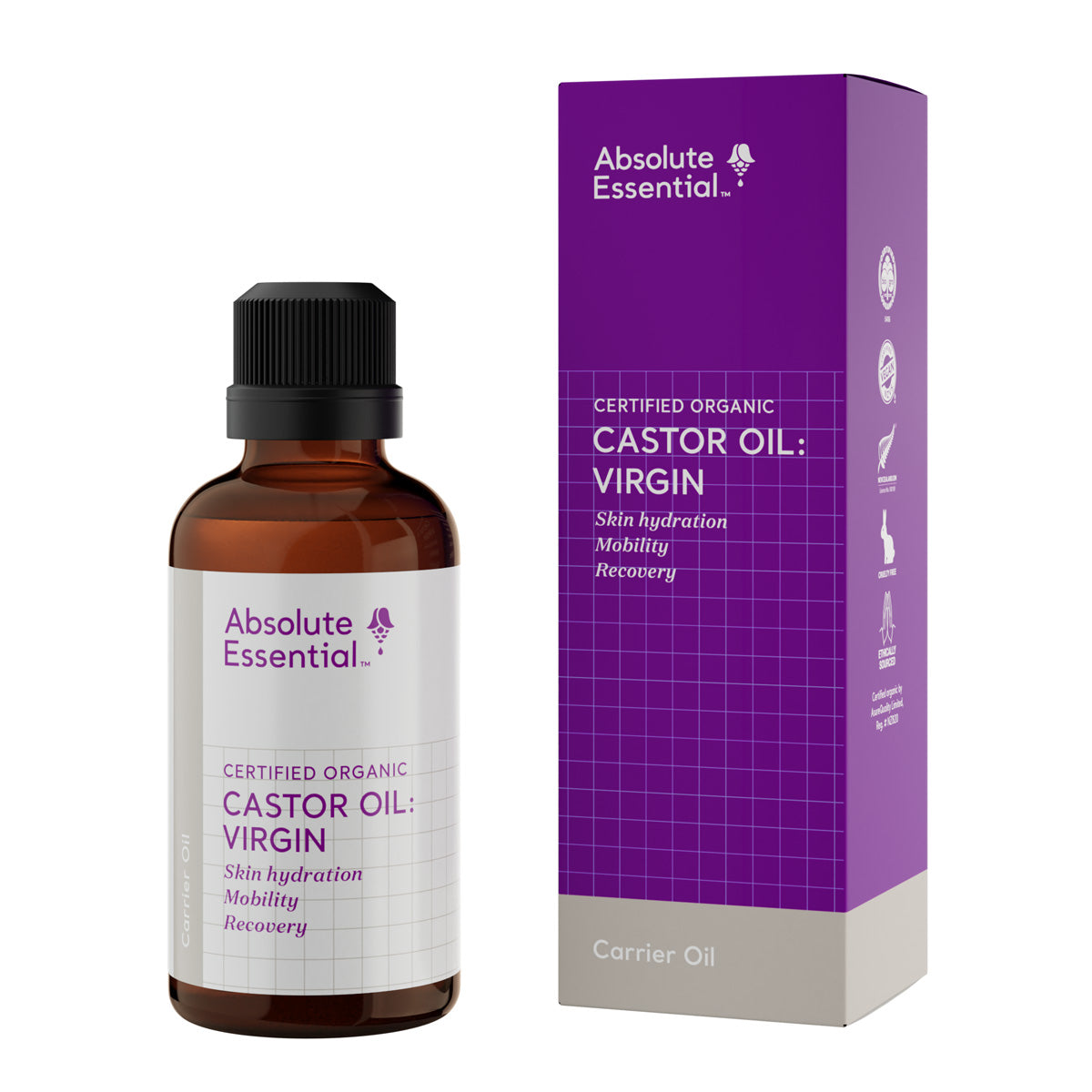 Absolute Essential - Castor Oil: Virgin - 50ml