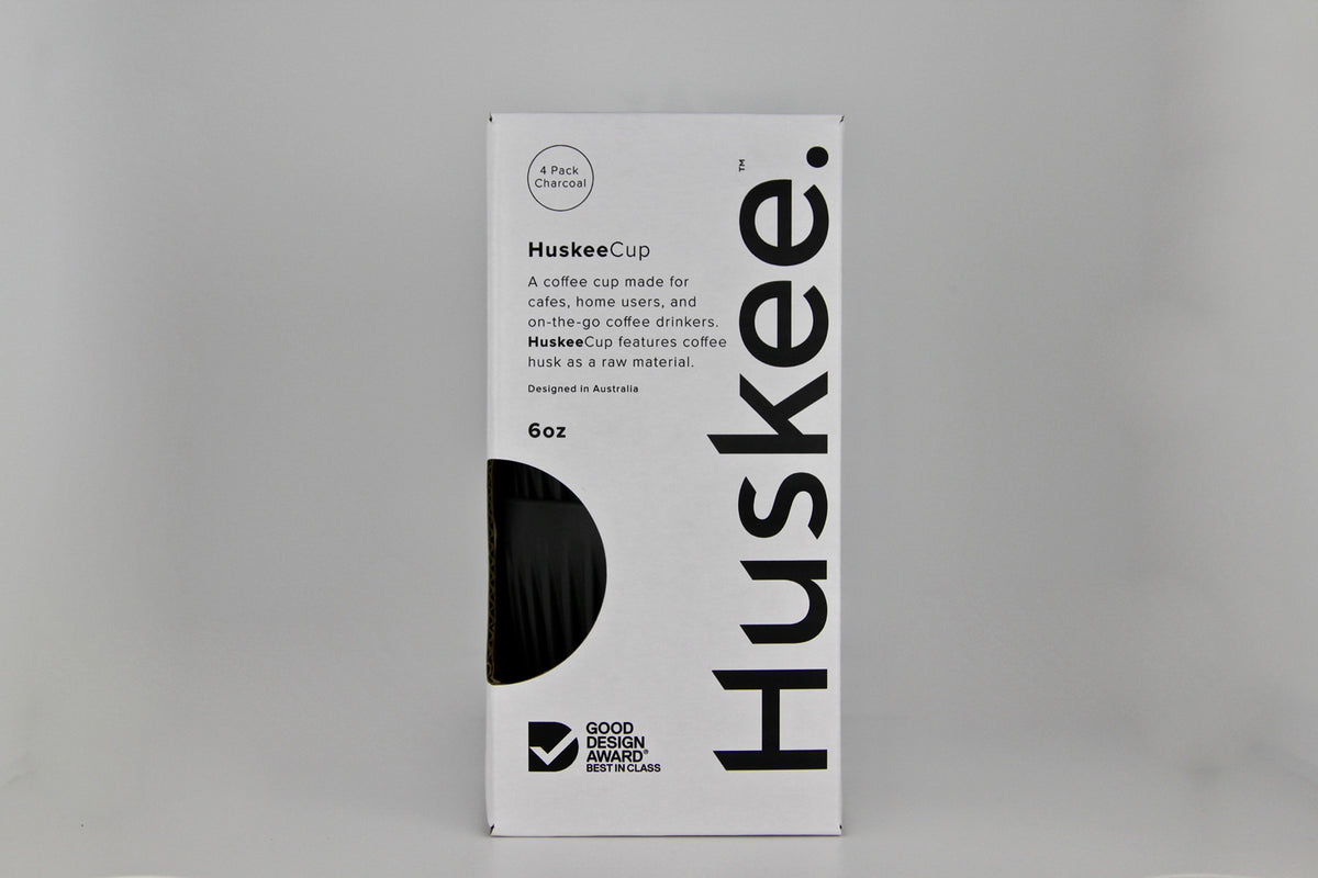 Huskee Cup - Charcoal Cup & Lid Combo - 12oz
