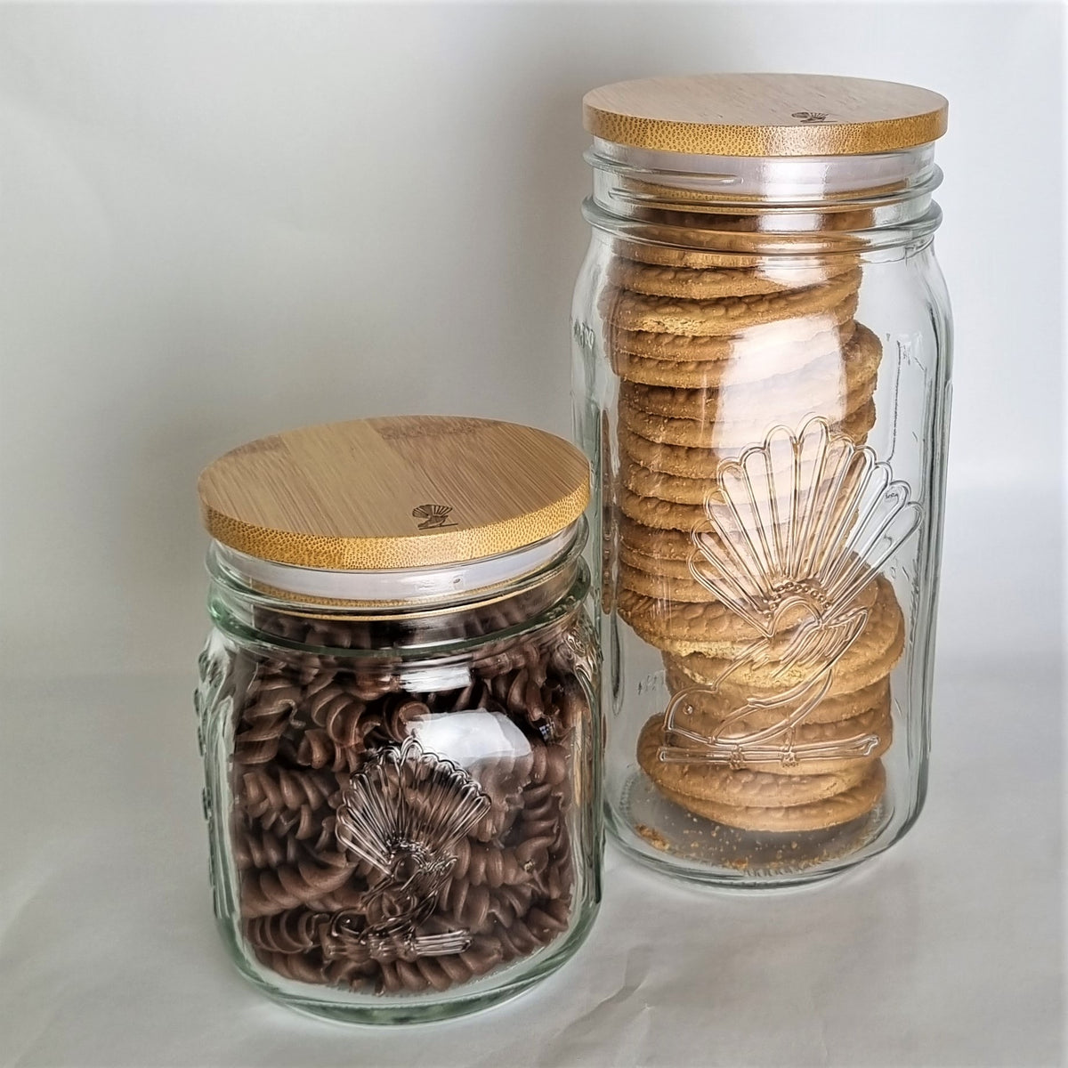 GoodLife - Airtight Bamboo Mason Jar Lid - 1 lid