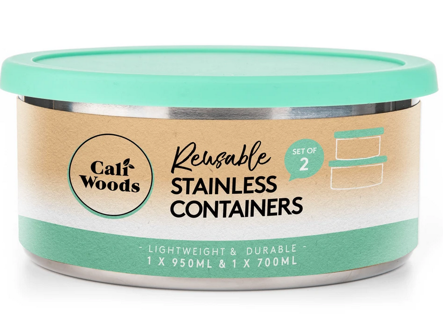 Caliwoods - Stainless Containers
