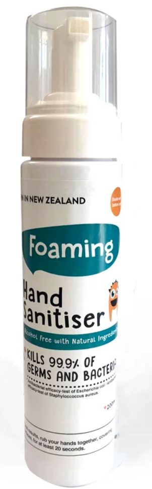 Born in NZ - Foaming Natural Hand Sanitizer - 200ml
