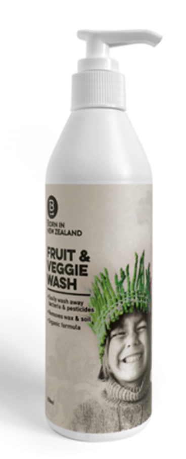 Born in NZ - BioGro Certified Fruit and Veggie Wash 250ml