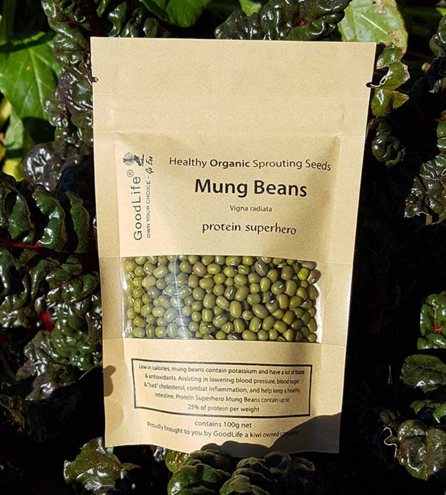 Goodlife - Sprouting Seeds - Mung Beans 100grm