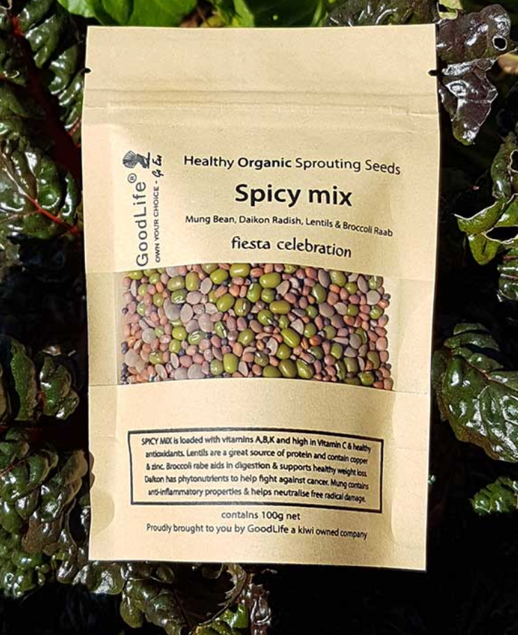 Goodlife - Sprouting Seeds - Spicy Mix 100grm