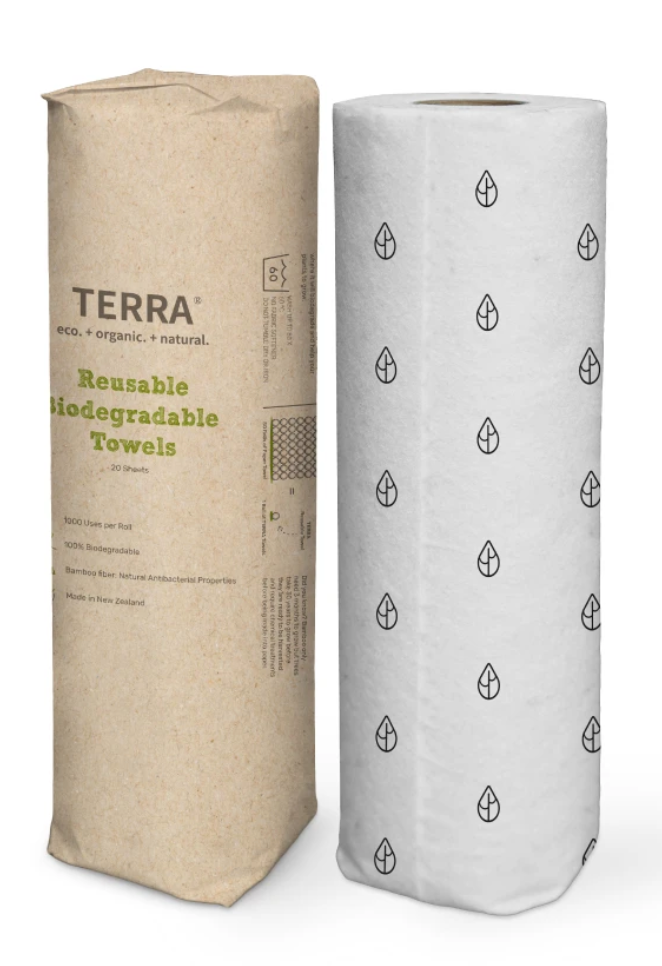 Terra - Reusable Bamboo Towels 20&#39;s