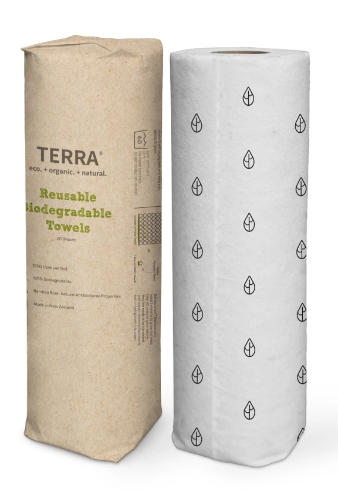 Terra - Reusable Bamboo Towels 20's