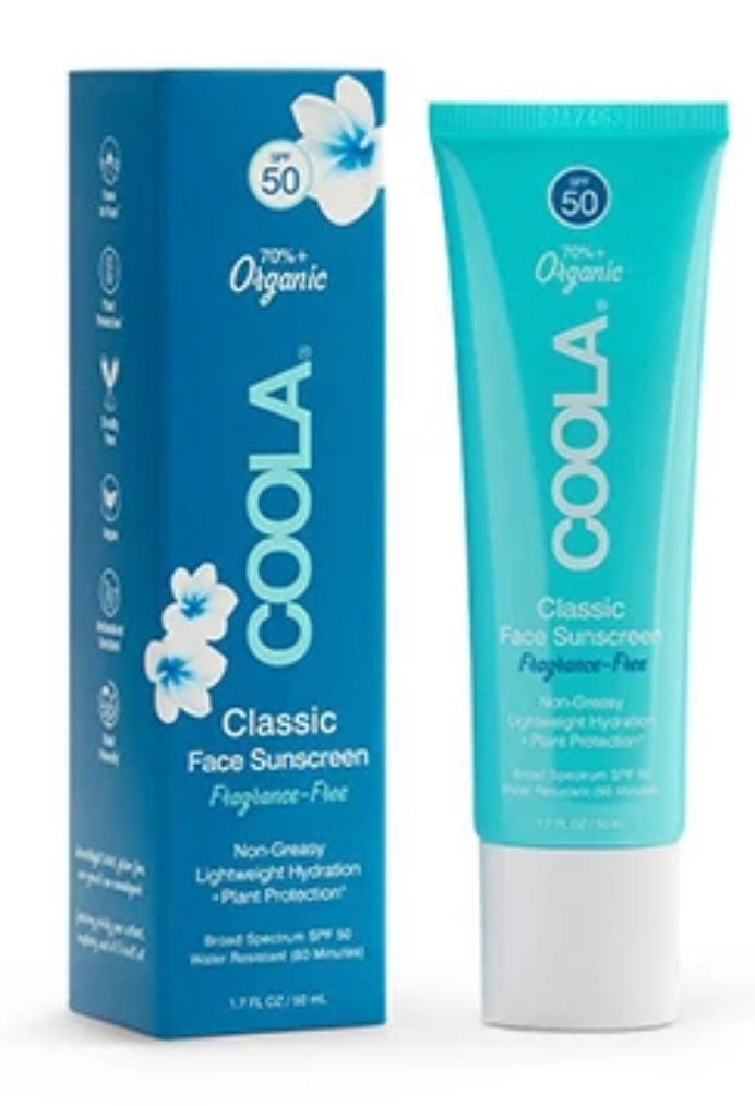 Coola - Classic Face SPF50 Sunscreen - Sheer and Lightweight