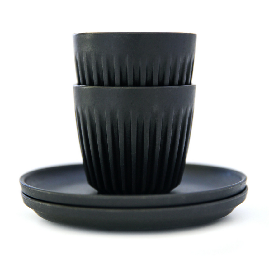 Huskee Cup - Set of 2 - Charcoal - 3oz