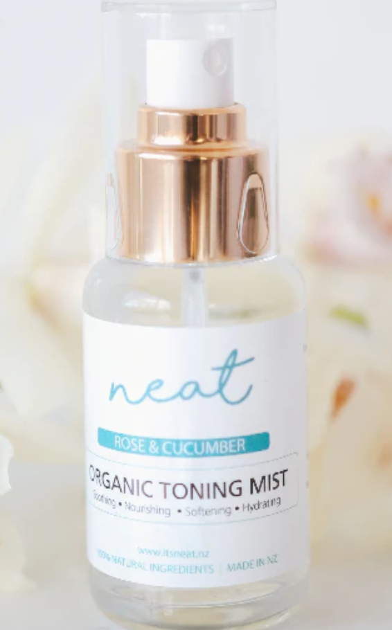 Neat - Organic Rose &amp; Cucumber Toning Mist - 100% Natural