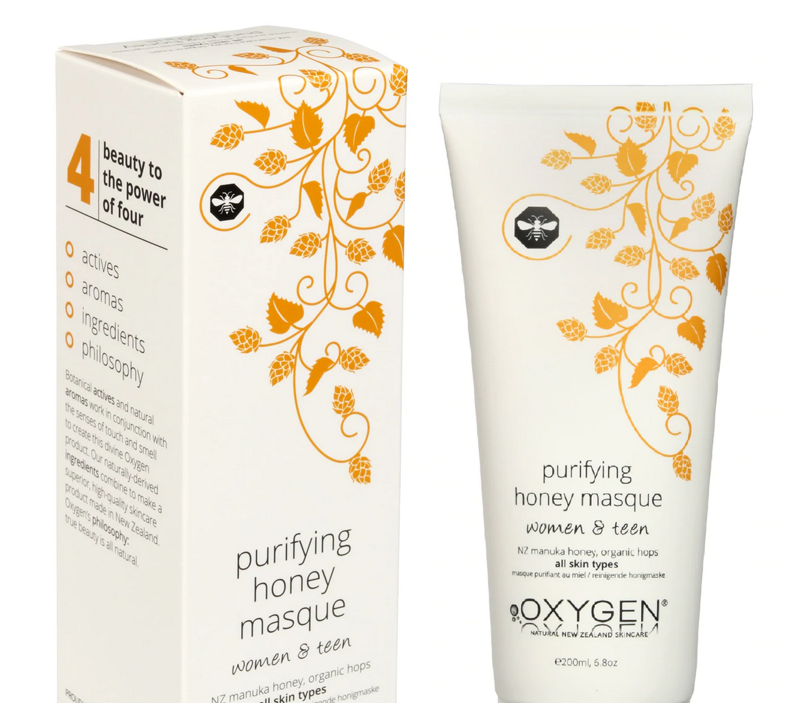 Oxygen - Purifying manuka honey masque for all skin types
