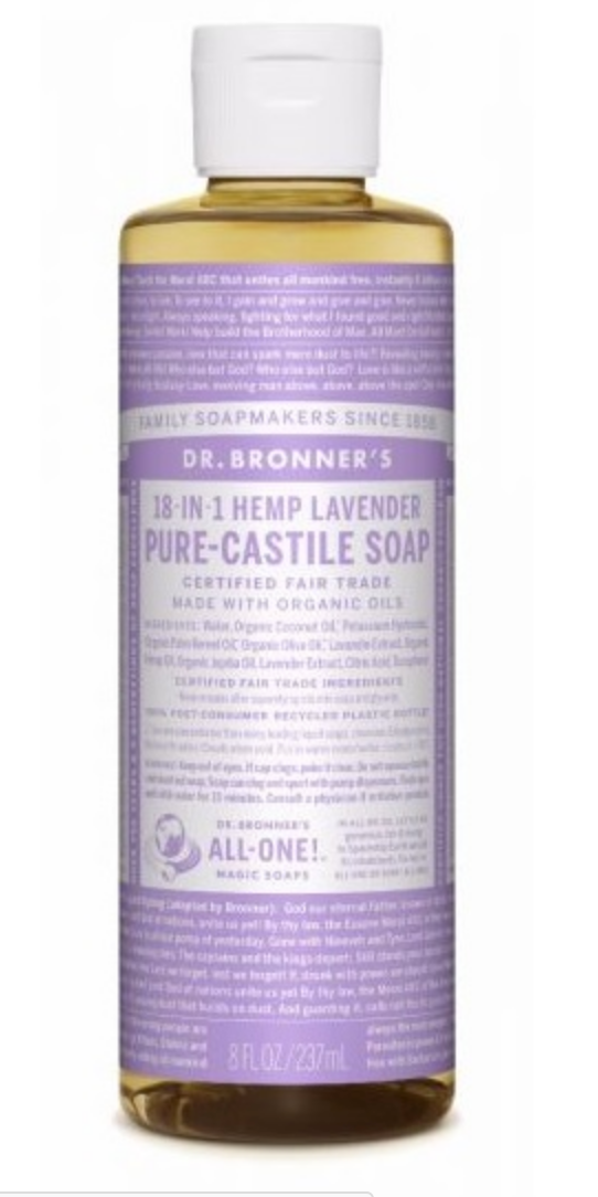 Dr Bronner Lavender Liquid Soap