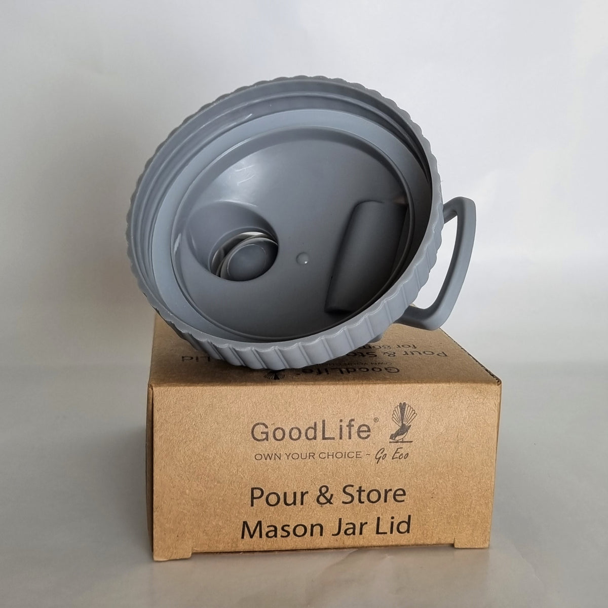 Goodlife - Pour & Store Mason Jar Lid - 1 Lid