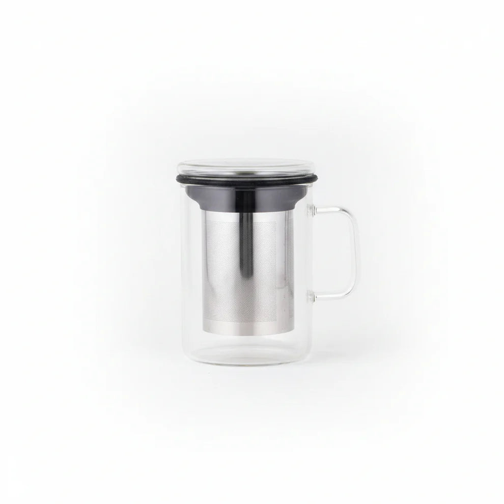 Avanti – Tea Mug with Infuser – 350ml | Black