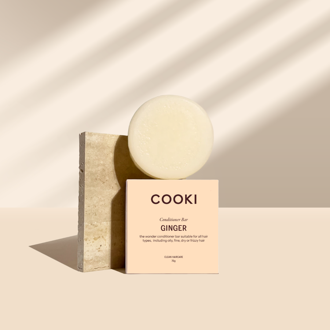 Cooki - Ginger Shampoo Bar - For Volume and Preventing Thinning
