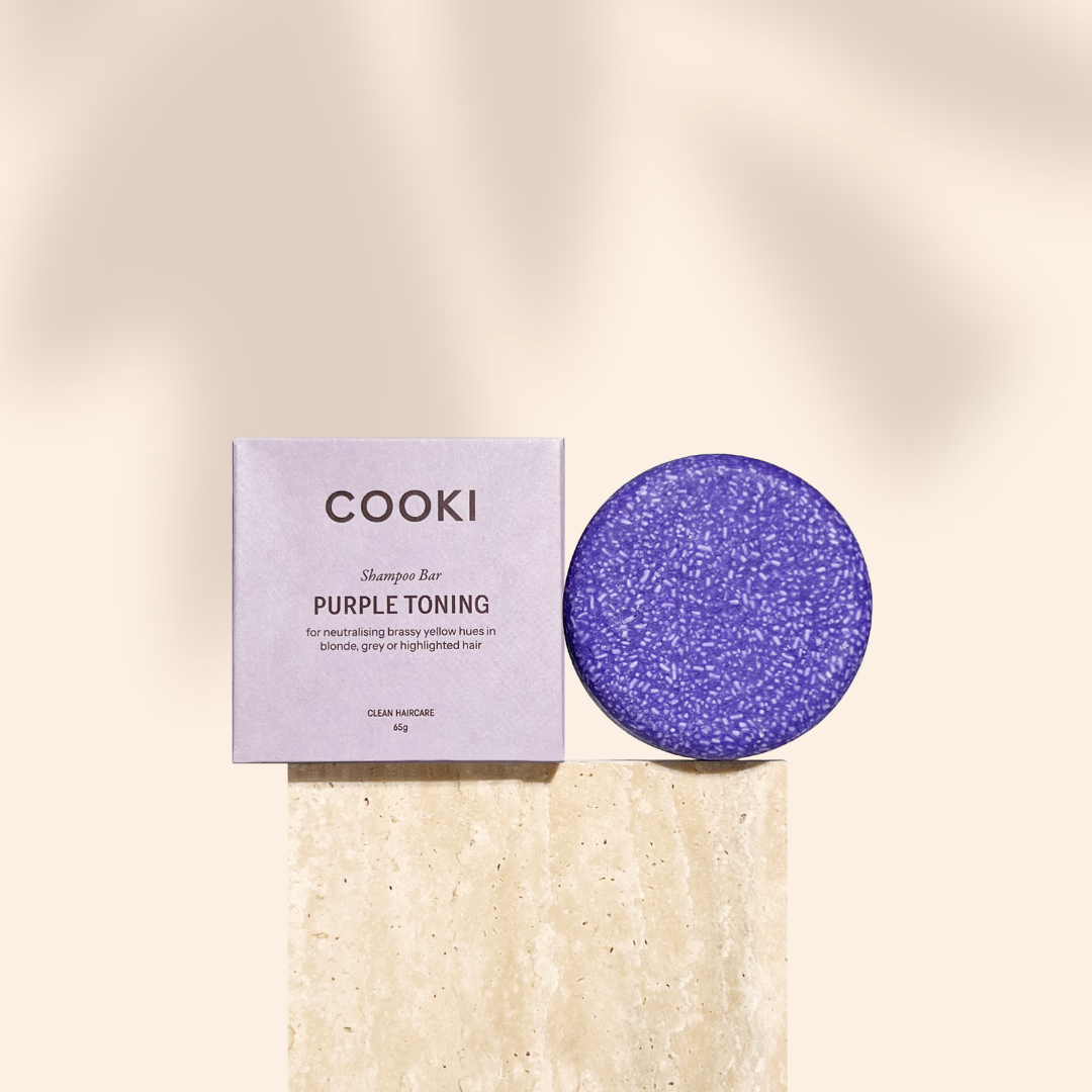 Cooki - Purple Shampoo Bar - For Toning Yellow